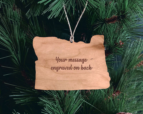 Crater Lake Christmas Ornament