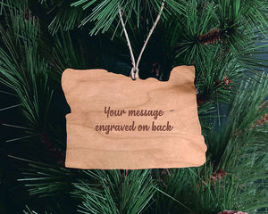 Wallowa Lake Christmas Ornament