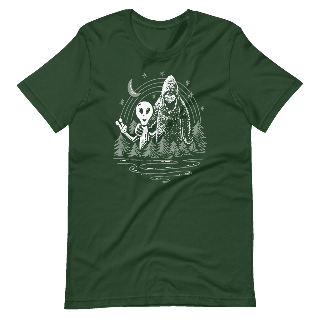 Alien & Sasquatch OG T-shirt