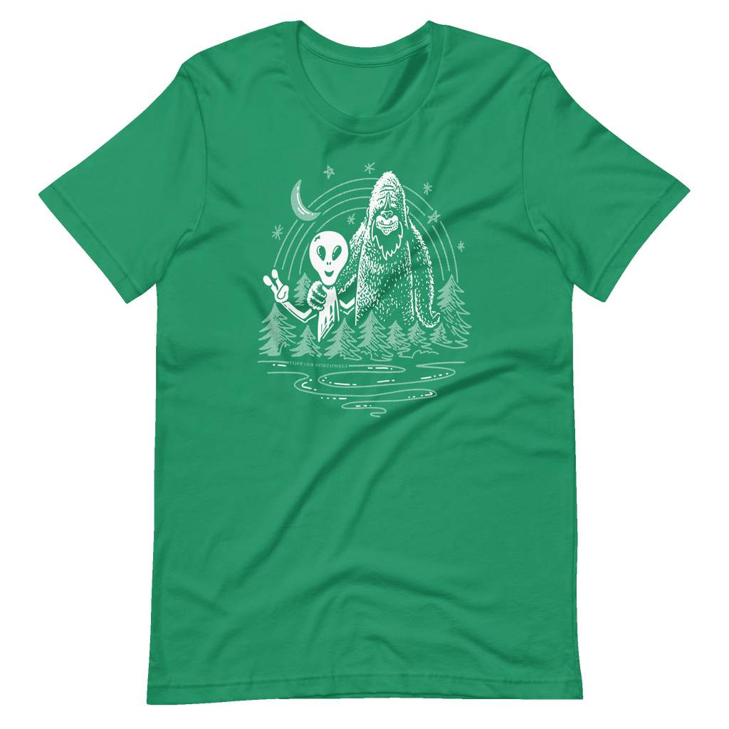 Alien & Sasquatch OG T-shirt