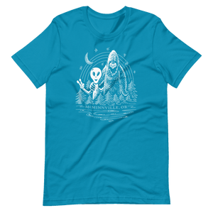 Alien & Sasquatch OG McMinnville T-shirt