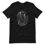 Alien & Sasquatch Hiking T-shirt