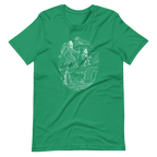 Alien & Sasquatch Hiking T-shirt