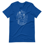 Alien & Sasquatch Hiking T-shirt