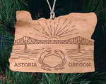 Load image into Gallery viewer, Astoria Oregon Christmas Ornament
