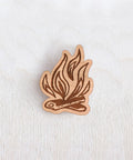 Campfire Wooden Pin
