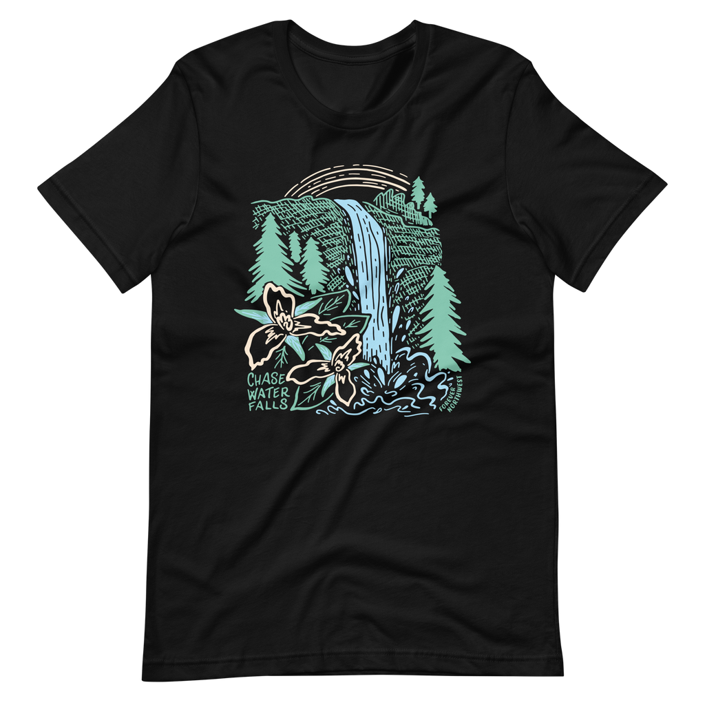 Chase Waterfalls 100% Cotton T-shirt