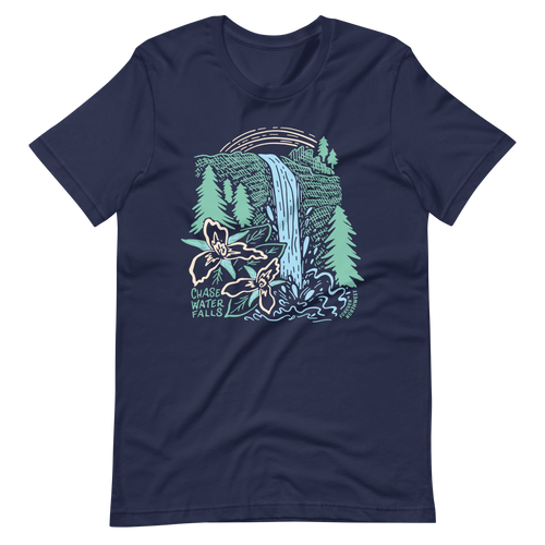 Chase Waterfalls 100% Cotton T-shirt