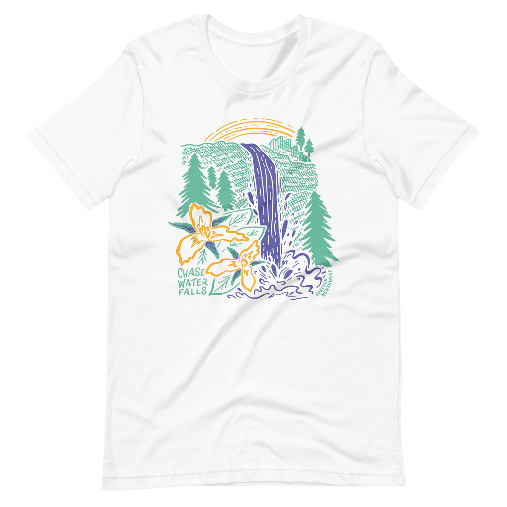 Chase Waterfalls 100% Cotton T-shirt