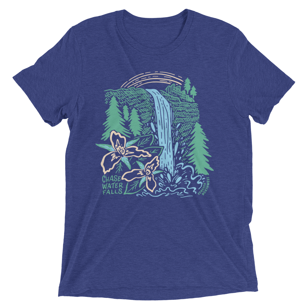 Chase Waterfalls Premium Triblend T-shirt