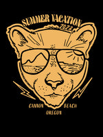 Load image into Gallery viewer, Mountain Lion Summer Vacation Hoodie
