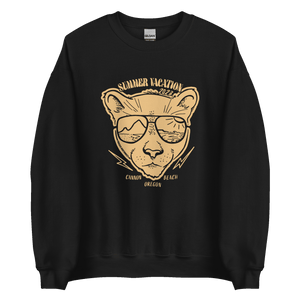 Mountain Lion Summer Vacation Sweatshirt