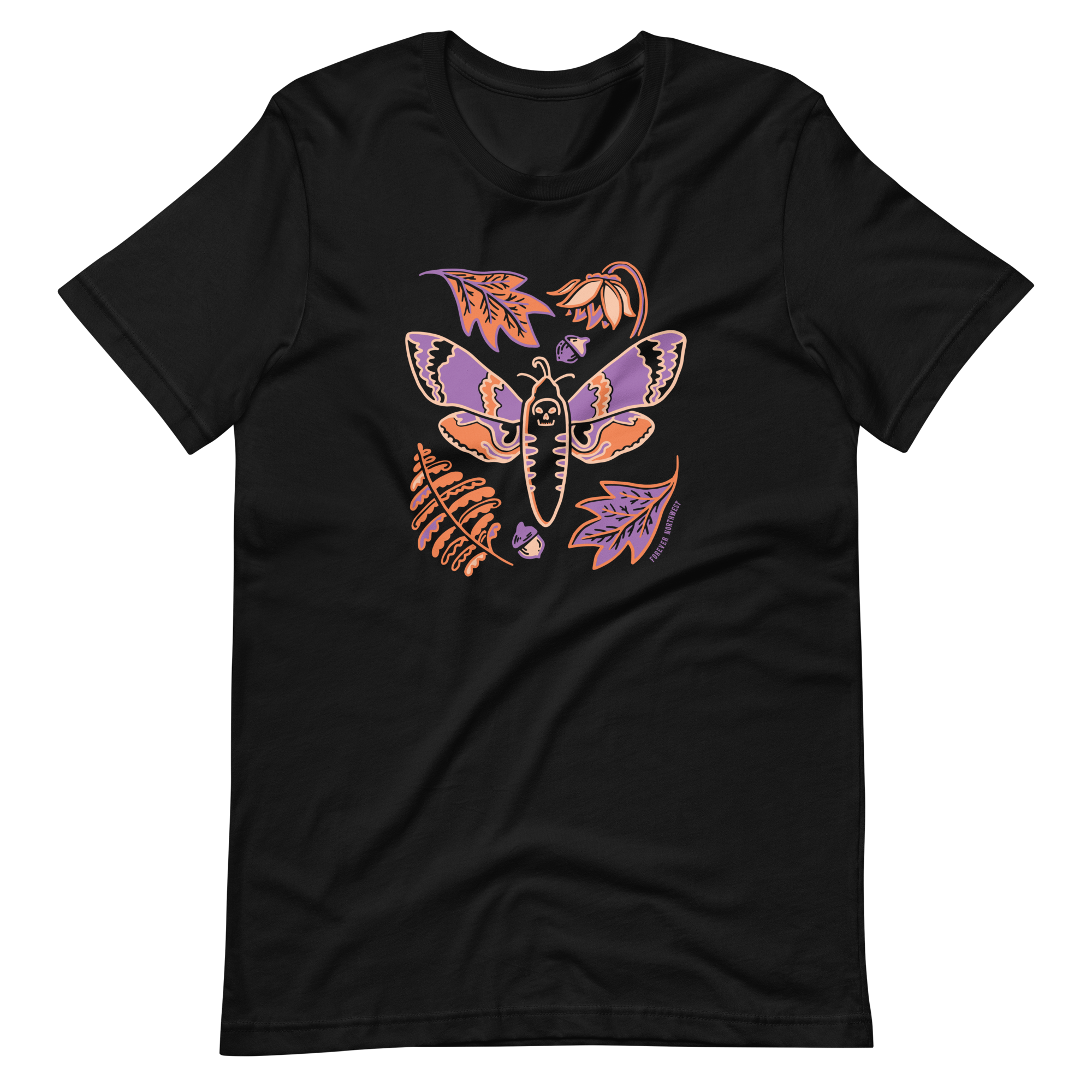 Fall Moth 100% Cotton T-shirt