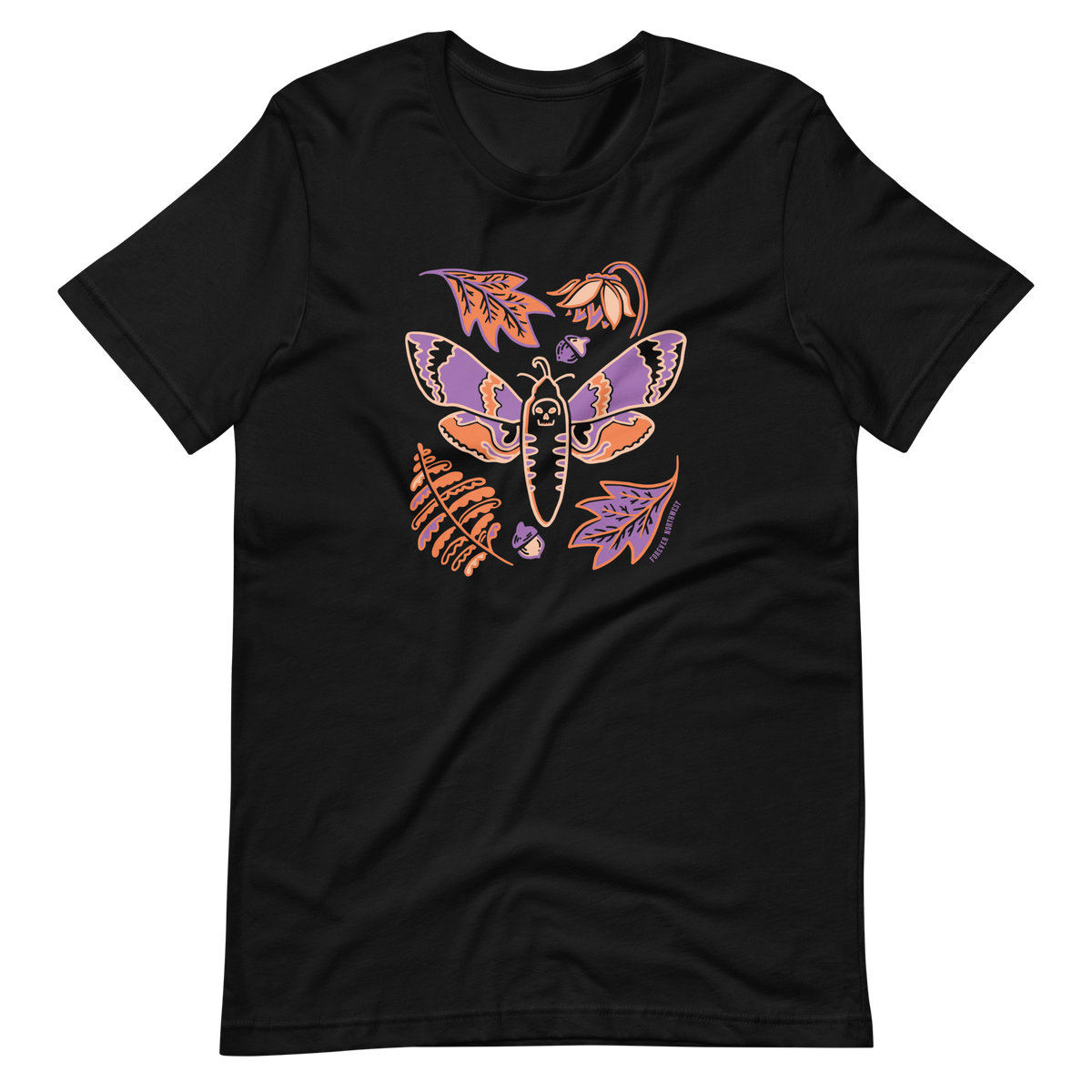 Fall Moth 100% Cotton T-shirt