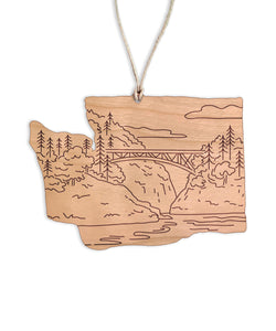 Deception Pass Christmas Ornament