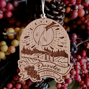 Dundee Oregon Christmas Ornament