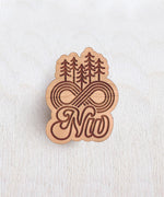 Load image into Gallery viewer, Forever Northwest Wooden Pin
