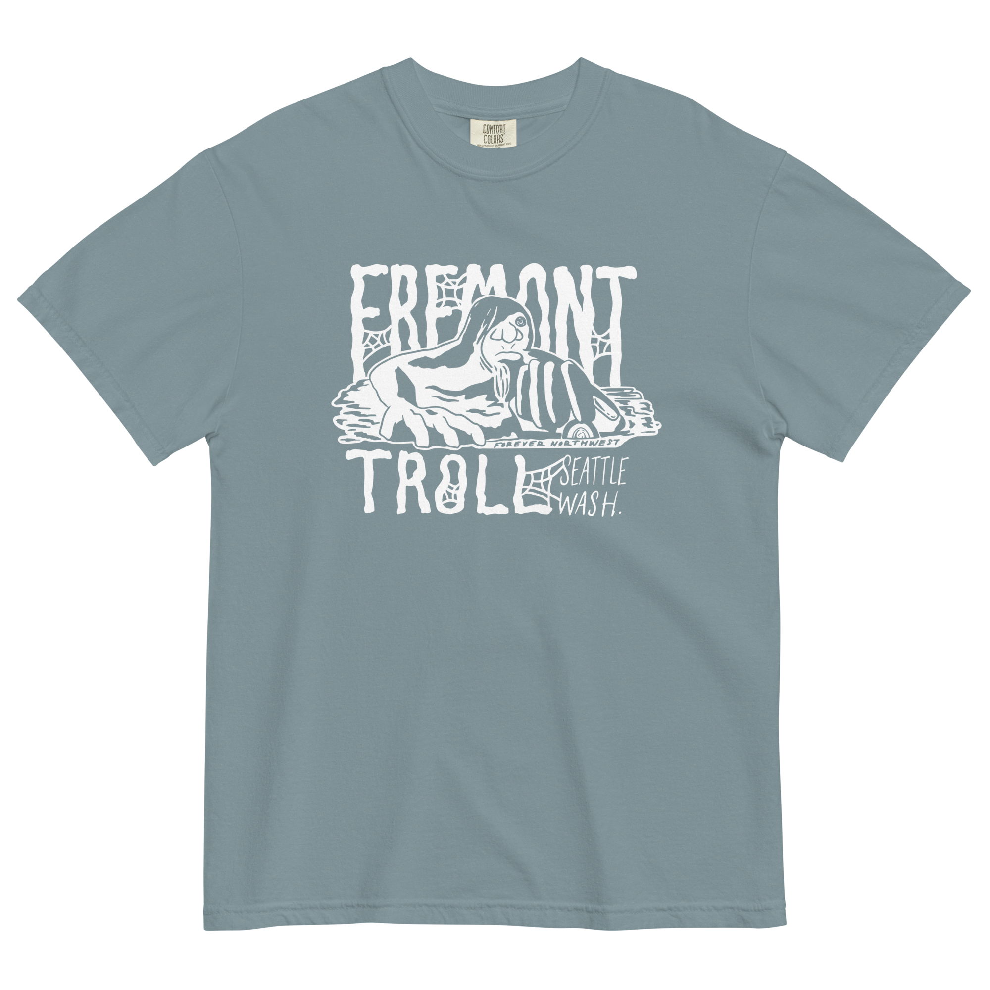 Spooky Fremont Troll Comfort Colors T-shirt