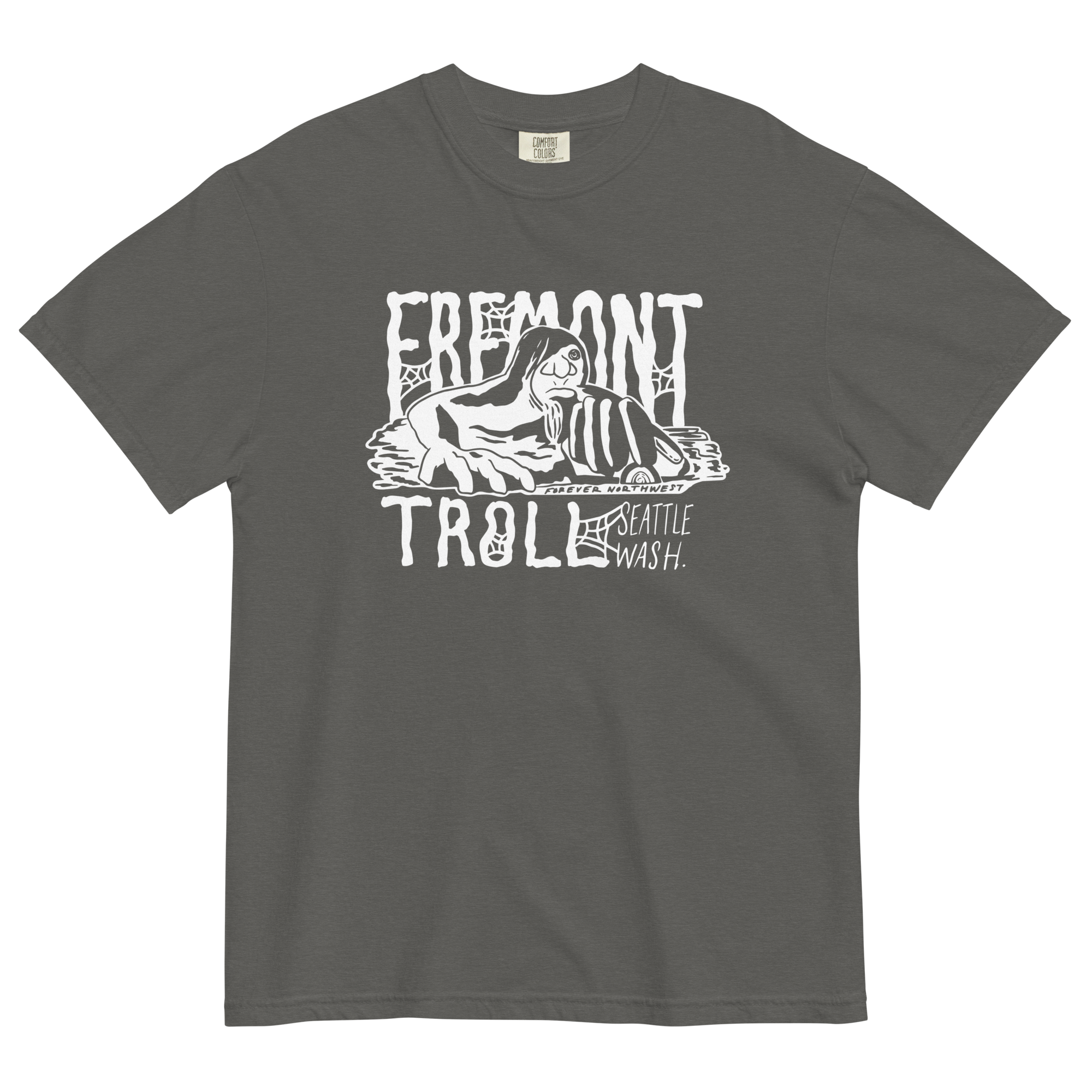 Spooky Fremont Troll Comfort Colors T-shirt