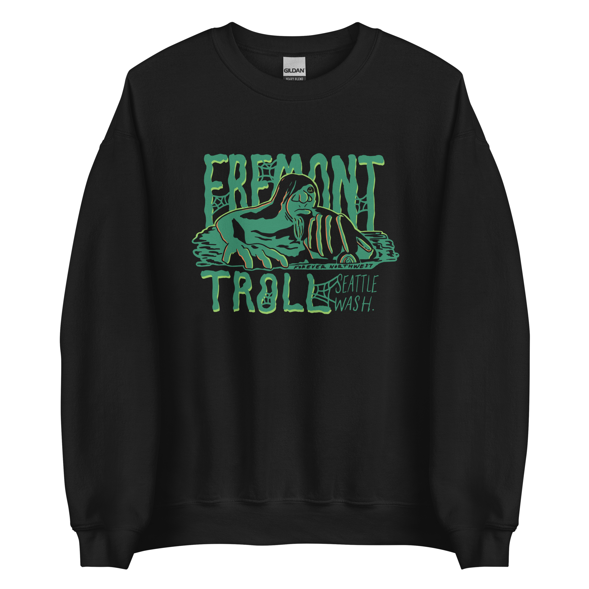 Spooky Fremont Troll Sweatshirt