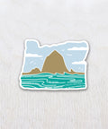 Haystack Rock Sticker