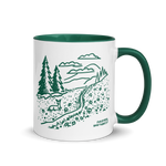 Load image into Gallery viewer, Just Here for the Views Coffee Mug
