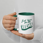 Load image into Gallery viewer, Just Here for the Views Coffee Mug
