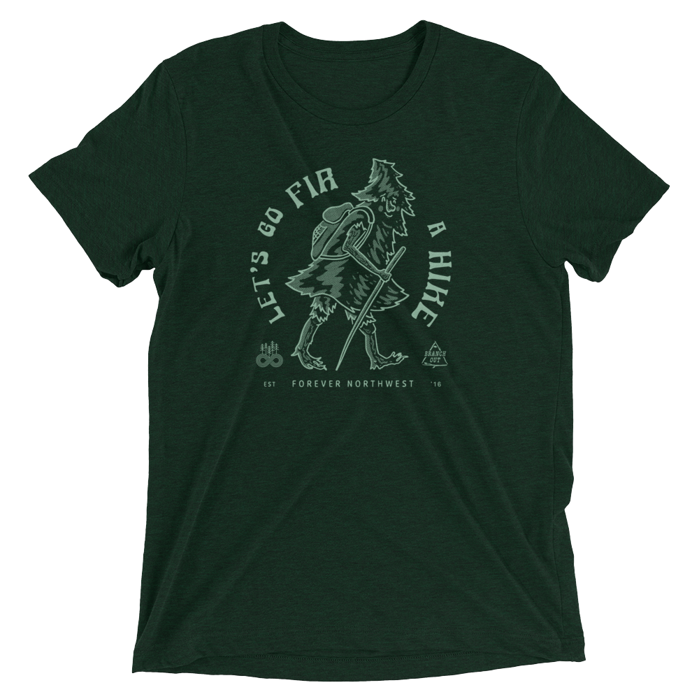 Let's Go FIR a Hike Premium Triblend T-shirt