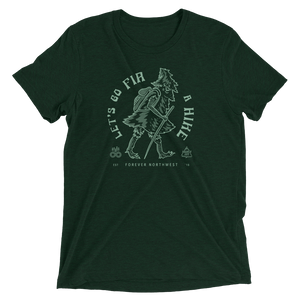 Let's Go FIR a Hike Premium Triblend T-shirt