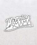 Mountain Mama Sticker - White