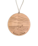 Load image into Gallery viewer, Mt. Baker Round Christmas Ornament
