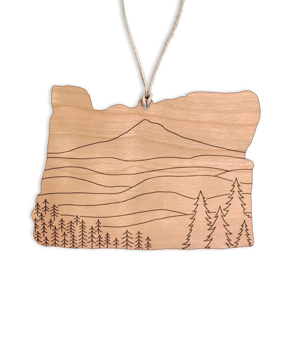Mt. Hood Christmas Ornament
