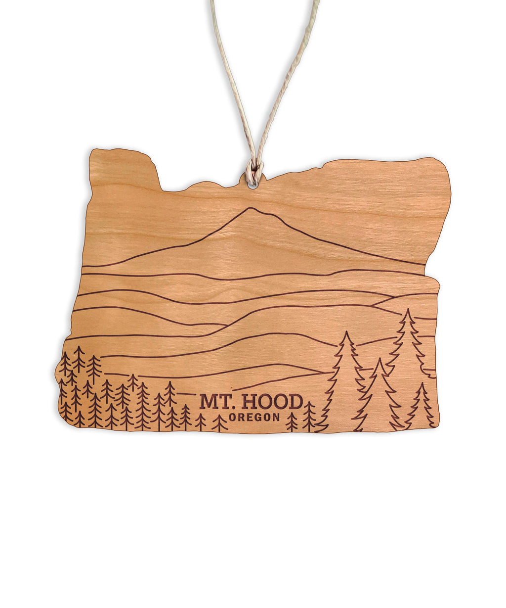 Mt. Hood Christmas Ornament