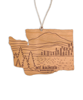 Mt. Rainier Christmas Ornament