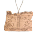 Multnomah Falls Christmas Ornament