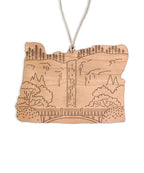 Multnomah Falls Christmas Ornament