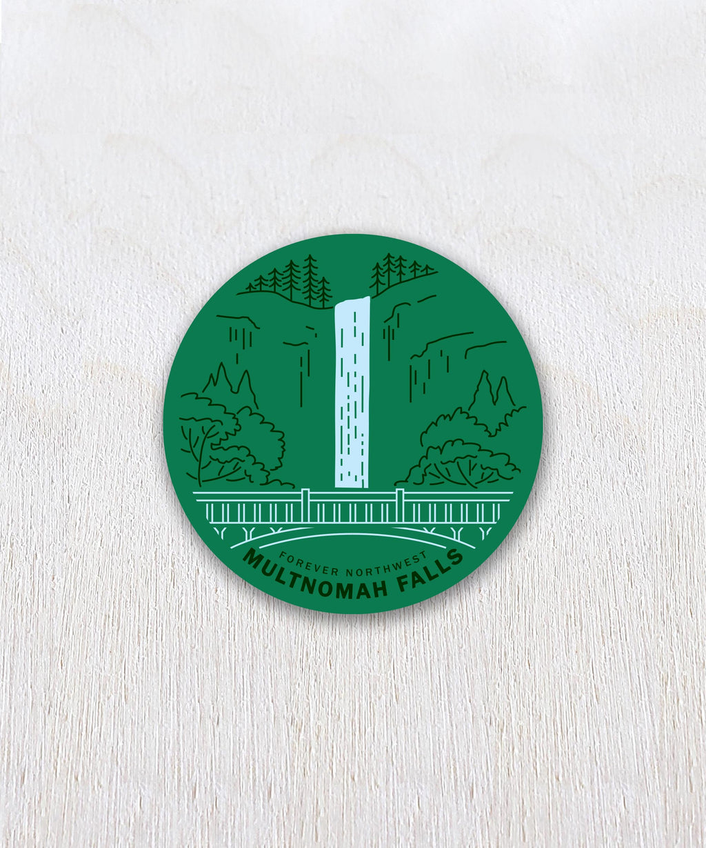 Multnomah Falls Sticker