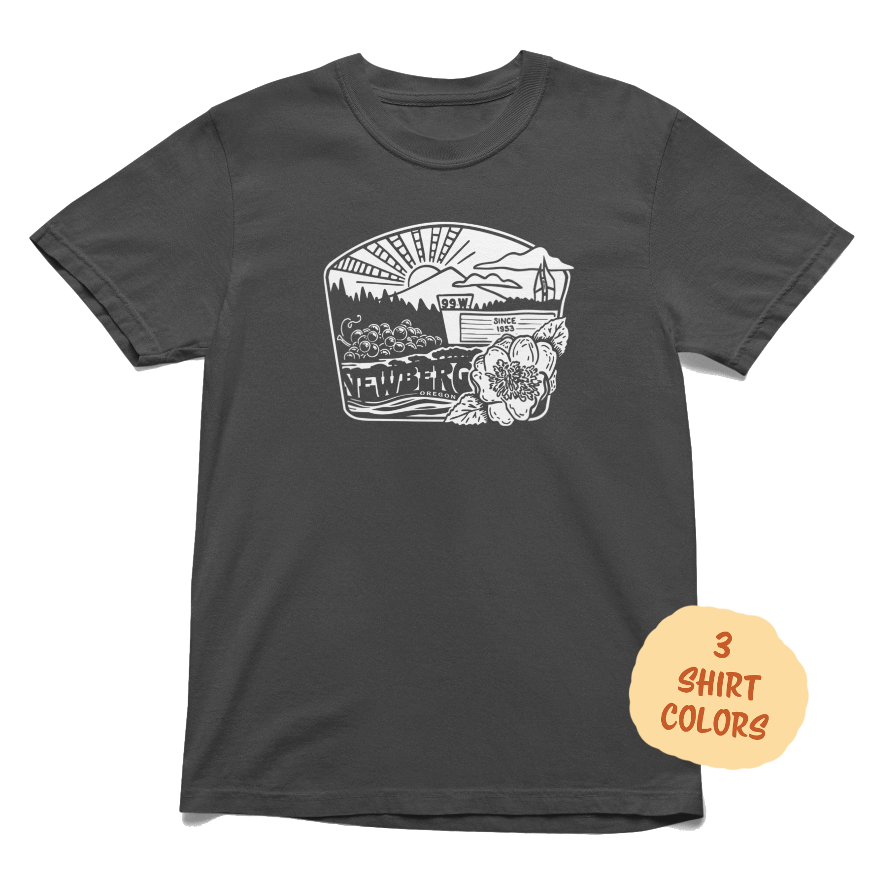 Classic Newberg Comfort Colors T-shirt