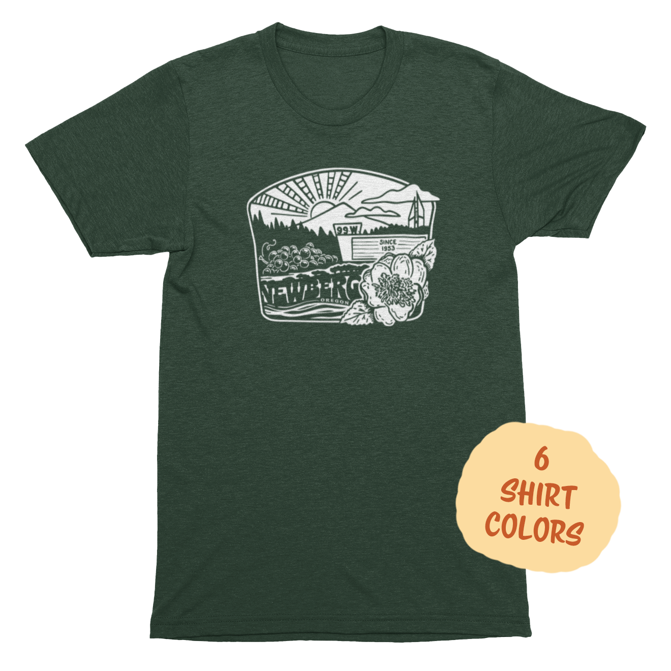 Classic Newberg Triblend T-shirt