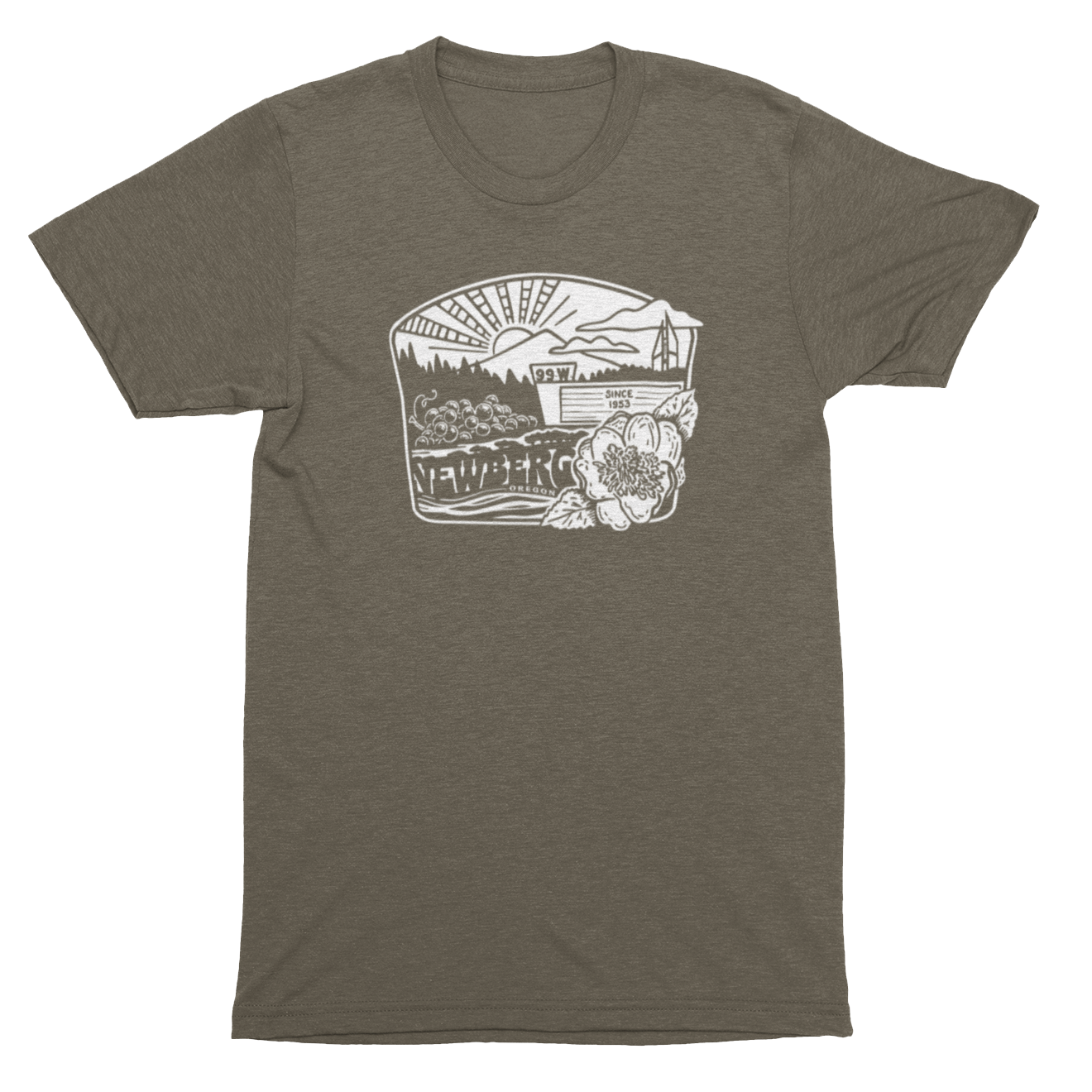 Classic Newberg Triblend T-shirt