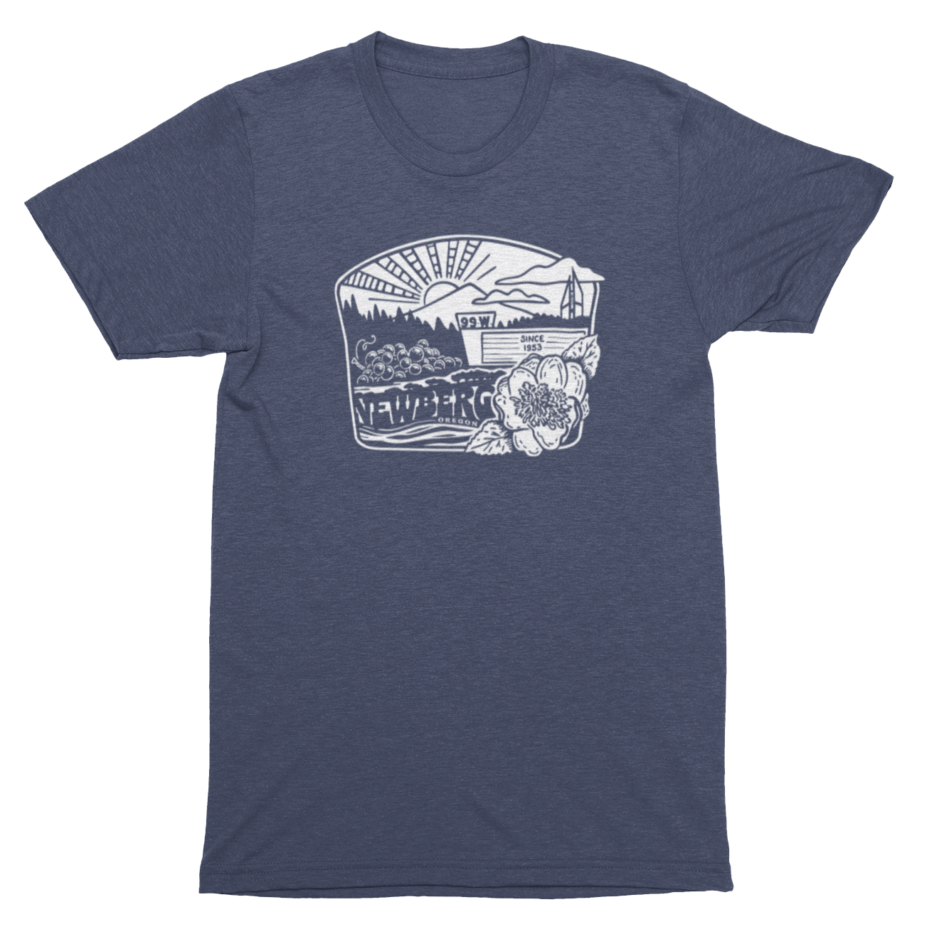 Classic Newberg Triblend T-shirt