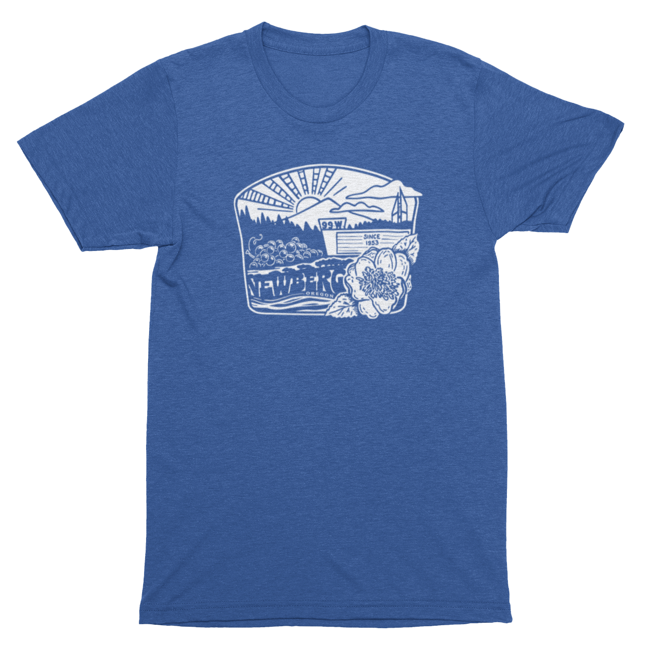 Classic Newberg Triblend T-shirt