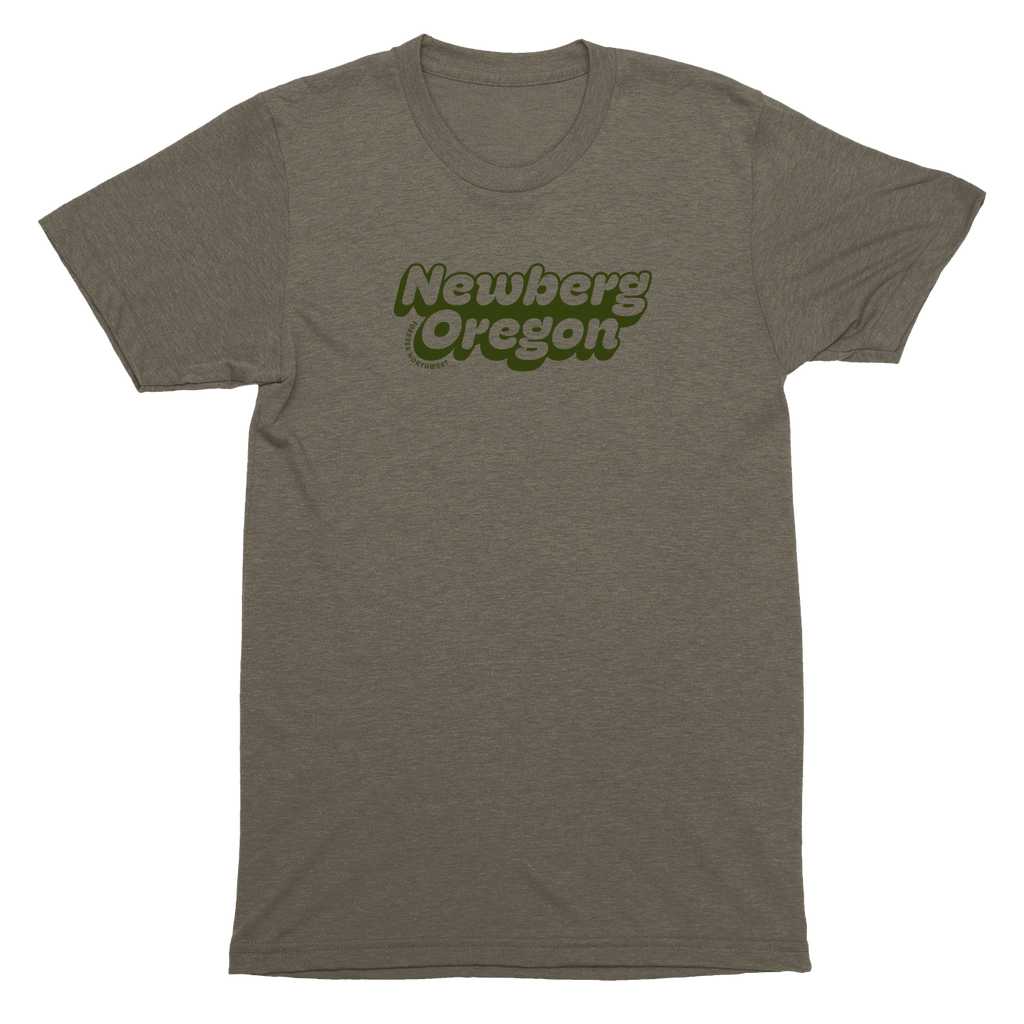 Retro Newberg Triblend T-shirt