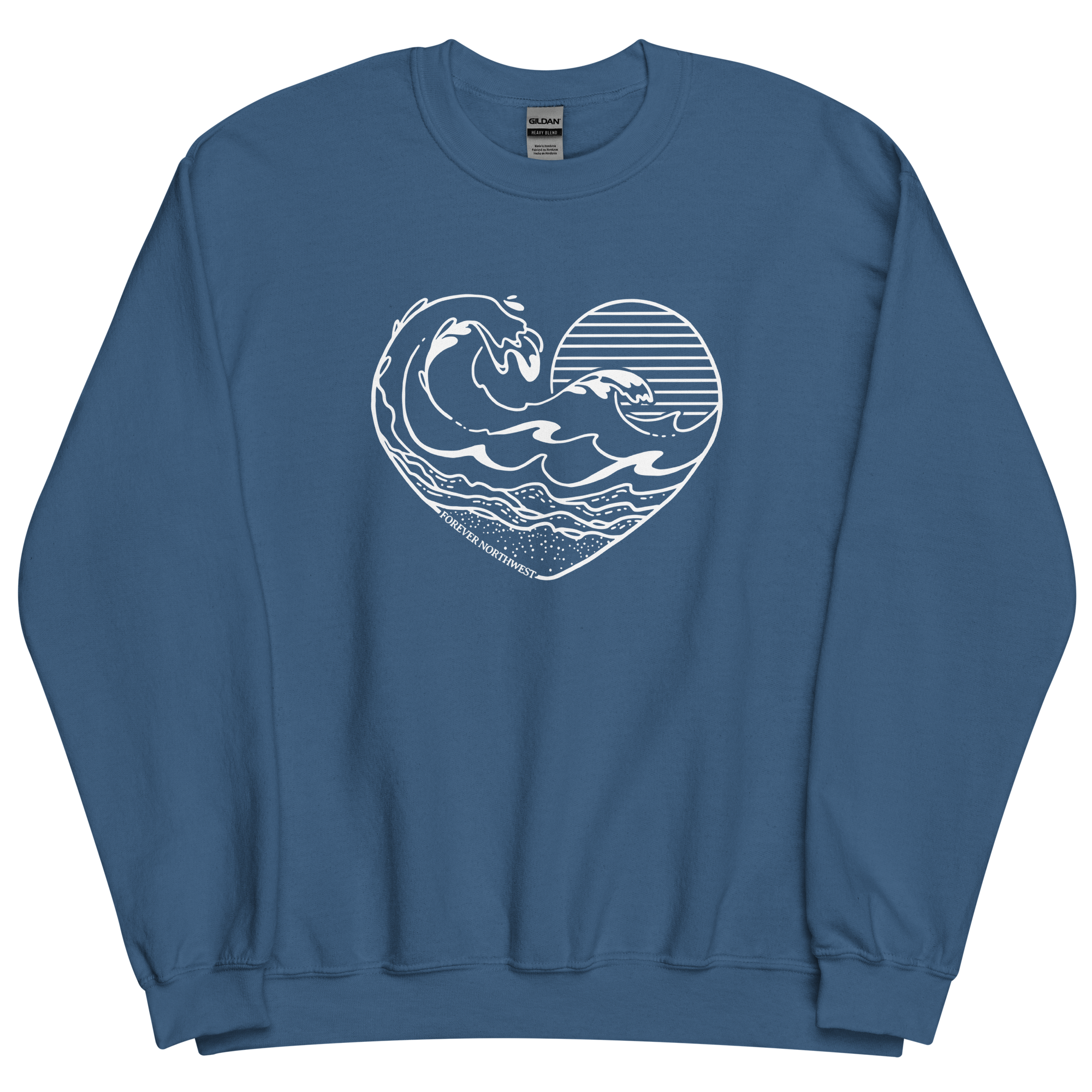 Ocean Heart Sweatshirt