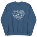 Ocean Heart Sweatshirt