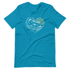 Ocean Heart 100% Cotton T-shirt