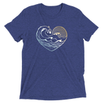 Load image into Gallery viewer, Ocean Heart Premium Triblend T-shirt
