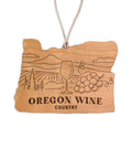 Oregon Wine Country Christmas Ornament