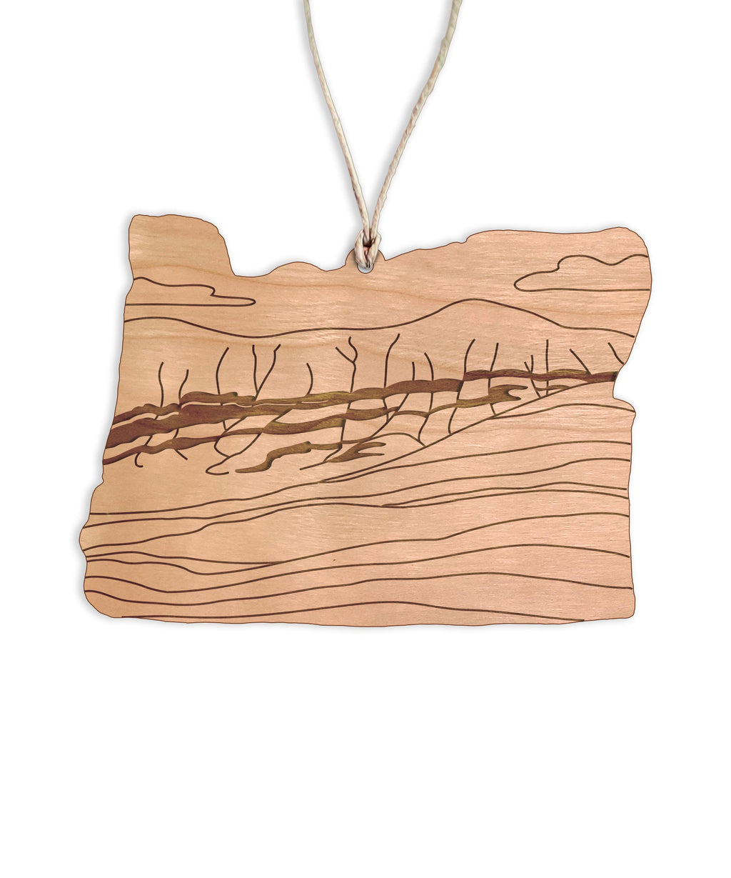 Painted Hills Christmas Ornament
