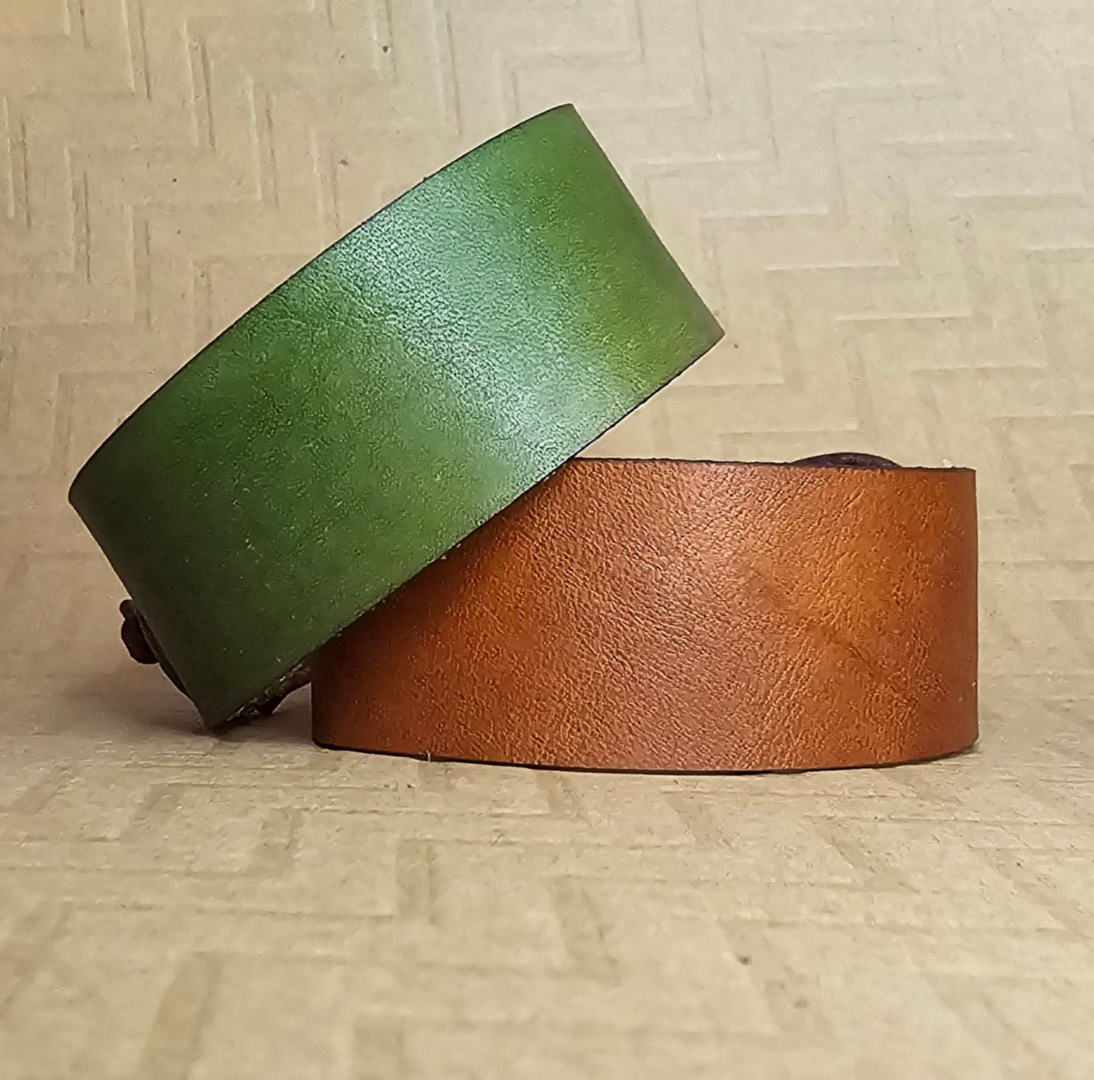 Mountain Leather Cuff